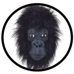 Gorilla Maske Deluxe Erwachsene bestellen
