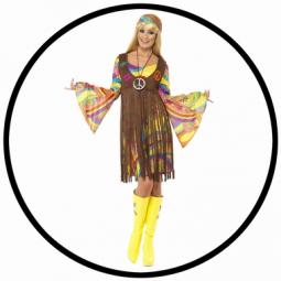 Hippie Kostüm Damen - 1960s Groovy Lady bestellen