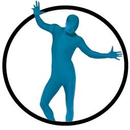 Körperanzug - Bodysuit - Blau bestellen