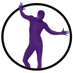 Körperanzug - Bodysuit - Violett bestellen