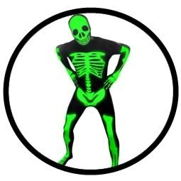 Morphsuit - Leucht Skelett - Ganzkörperanzug - Glow In The Dark bestellen