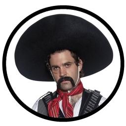 Sombrero Hut Mexikanischer Bandit - Gringo bestellen