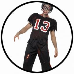 Zombie Football Spieler Kostüm bestellen